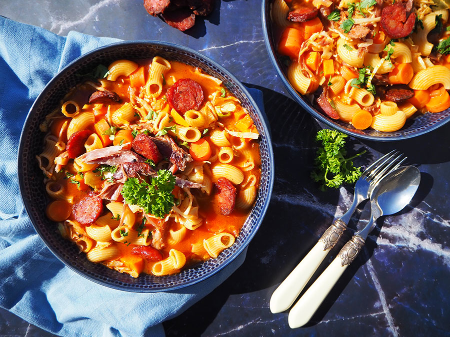 Massa de Pernil Fumado