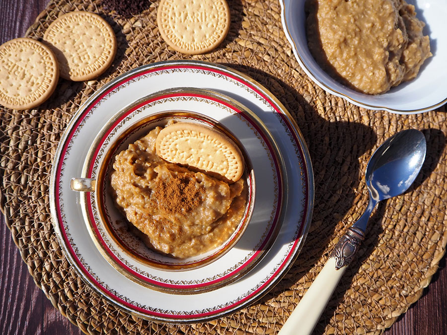 Papas de Aveia de Bolacha Maria