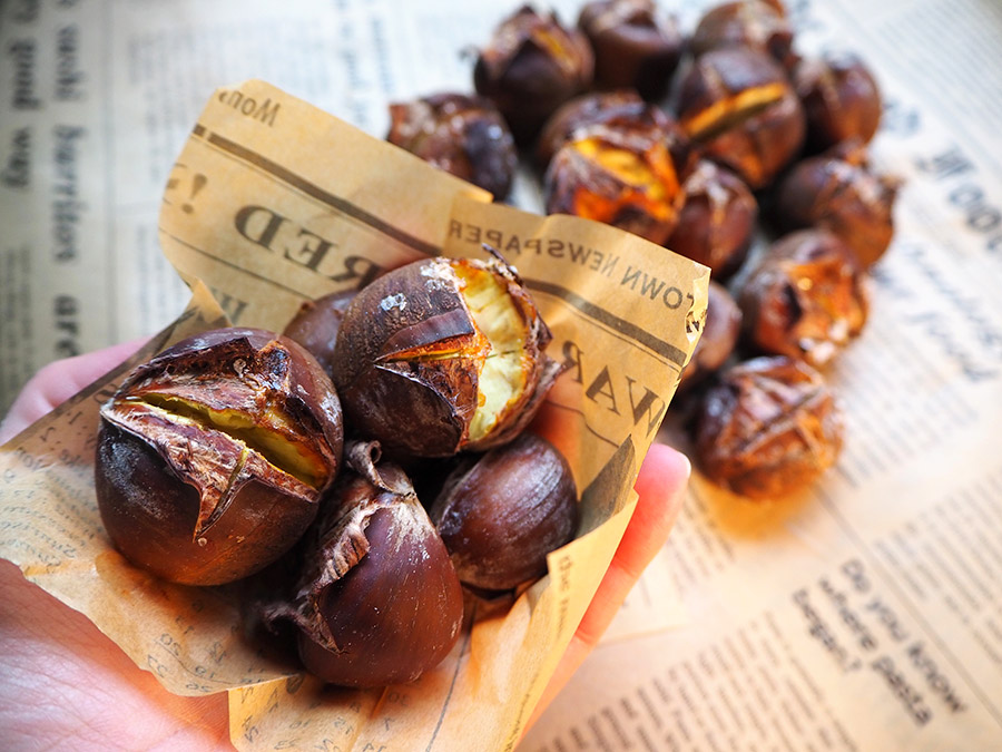 Castanhas Assadas na Airfryer