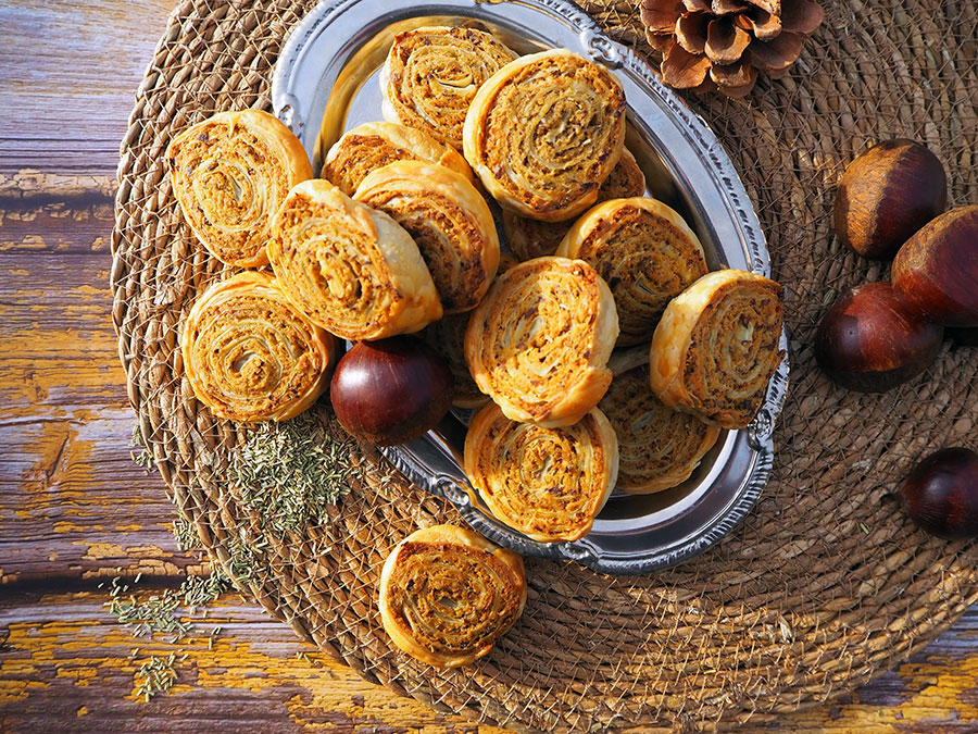 Caracóis de Alheira & Castanha