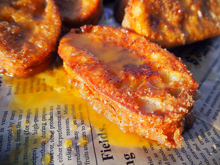 Rabanadas com Calda de Laranja