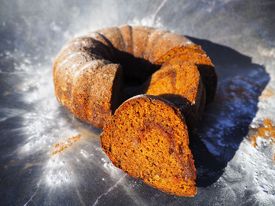 Bolo de Batata Doce & Canela