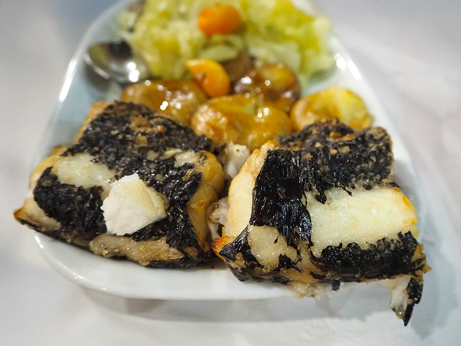 Peixe Espada Preto Grelhado