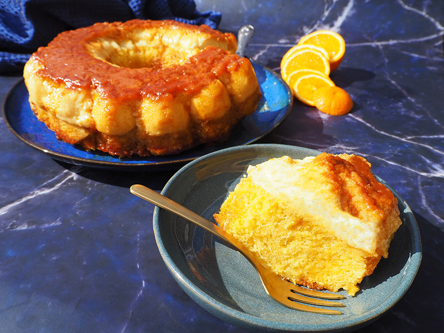 Bolo Pudim de Laranja