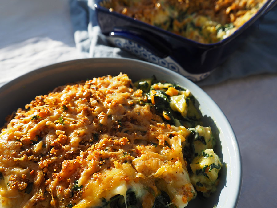 Bacalhau com Natas & Espinafres