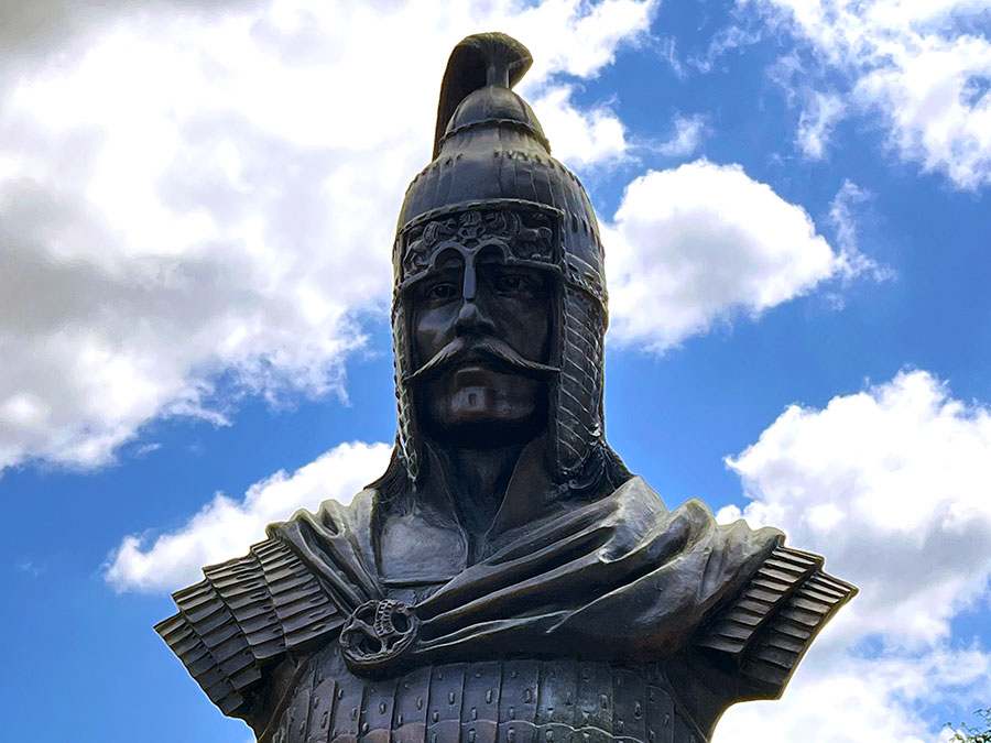 Nieuw Borstbeeld in Coimbra